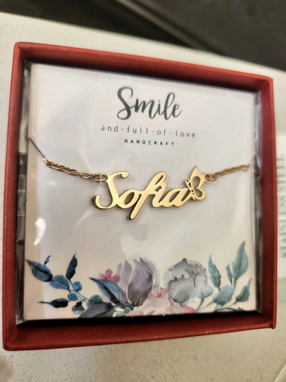 Sofia, Customized Necklace